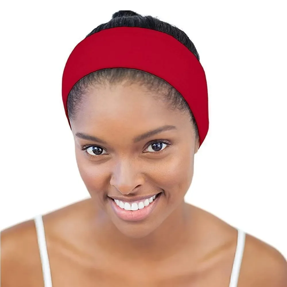 10 pc Headband Set Red